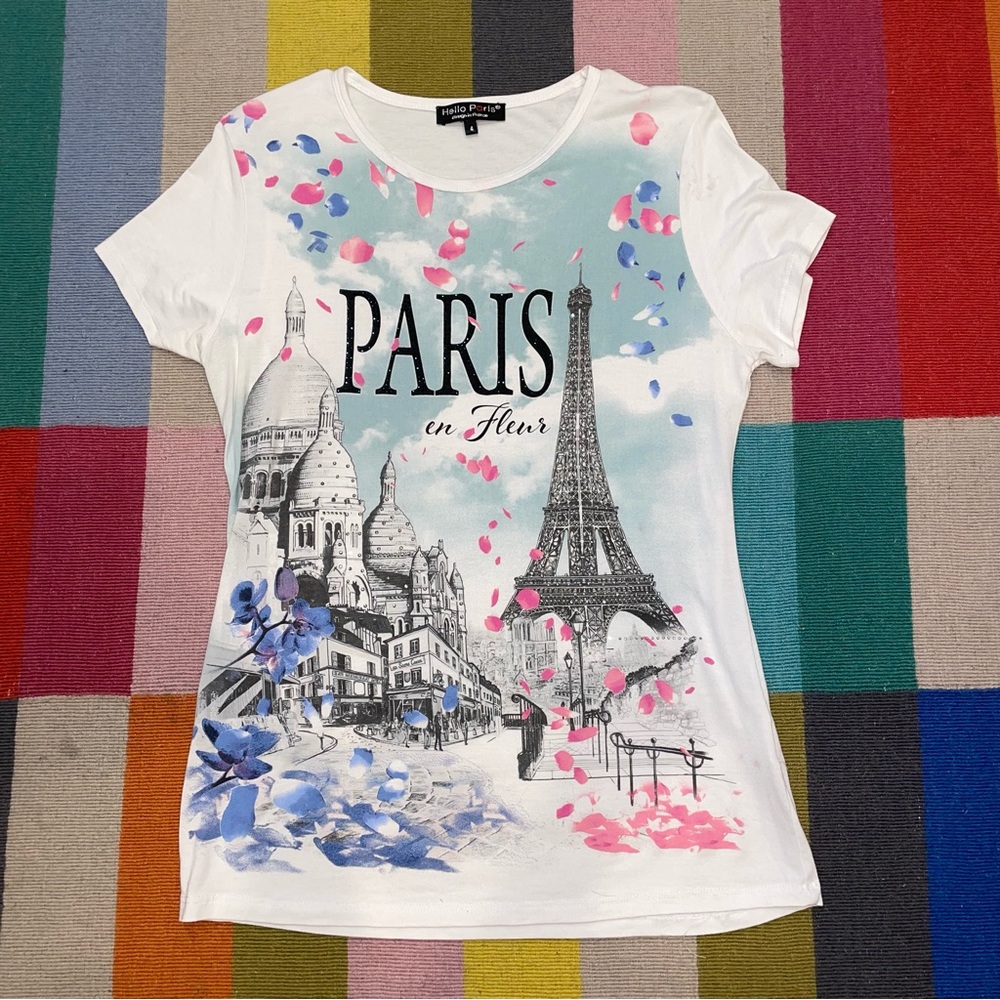 2000s Paris Graphic Tee